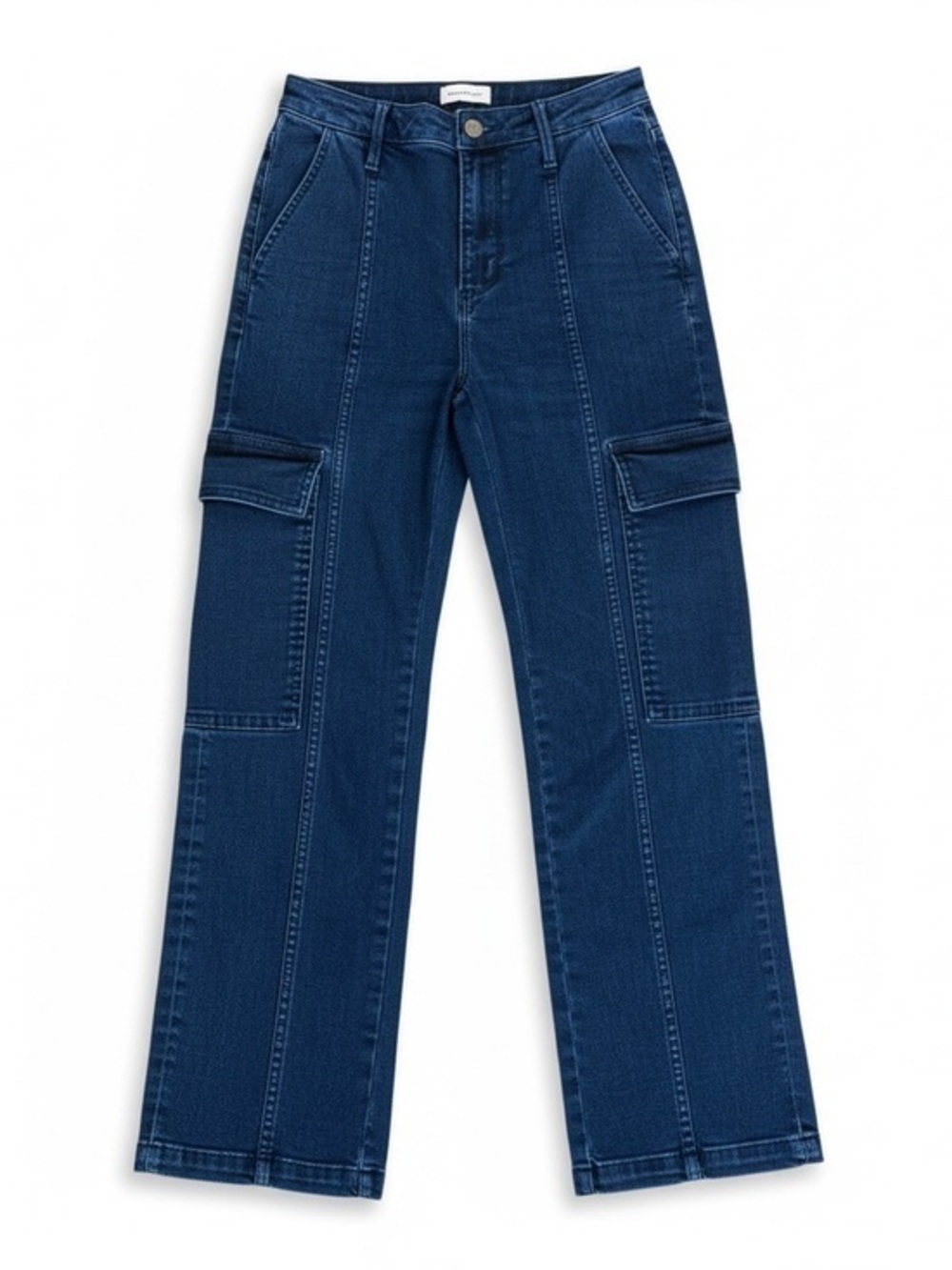 Driftwood High Rise Cropped Cargo Jeans